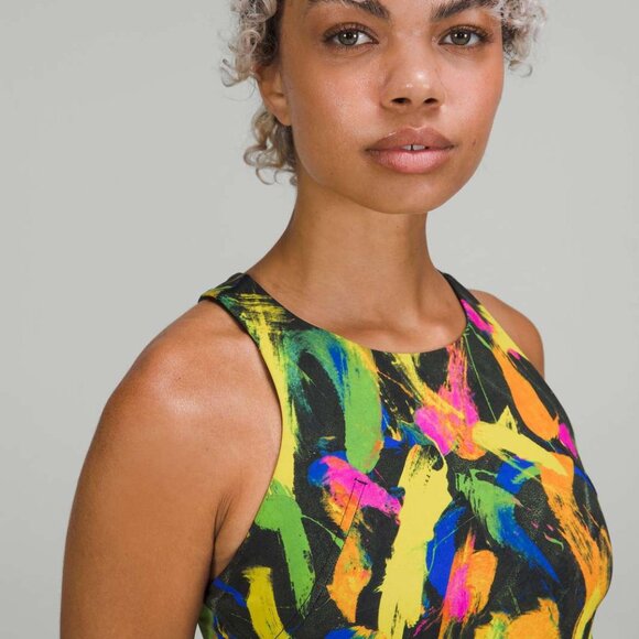 Lululemon Invigorate Training Tank Top Undertone Black Multi | 4 - Picture 7 of 7